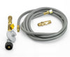 Fire Pit Propane Installation Kit with 12' Hose and Quick-Connect - Starfire Direct