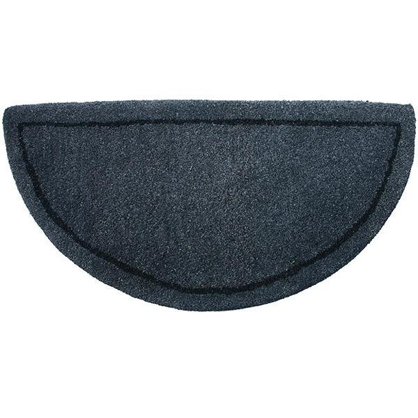 Gray Hand-Tufted Wool Hearth Rug - Starfire Direct