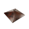 Square Smooth Copper Hard Fire Pit Burner Cover by HPC Fire