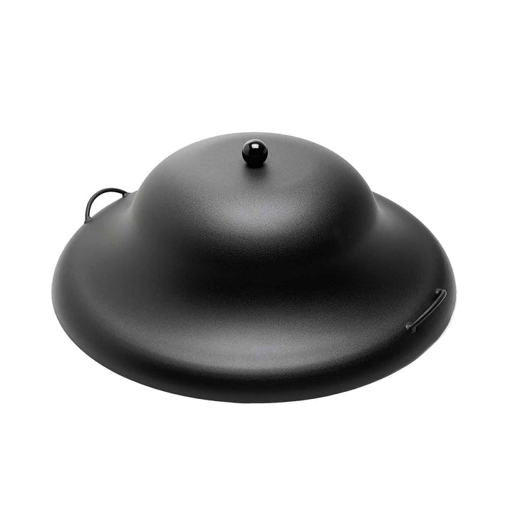 Aluminum Tall Round Hard Fire Pit Burner Cover by HPC Fire