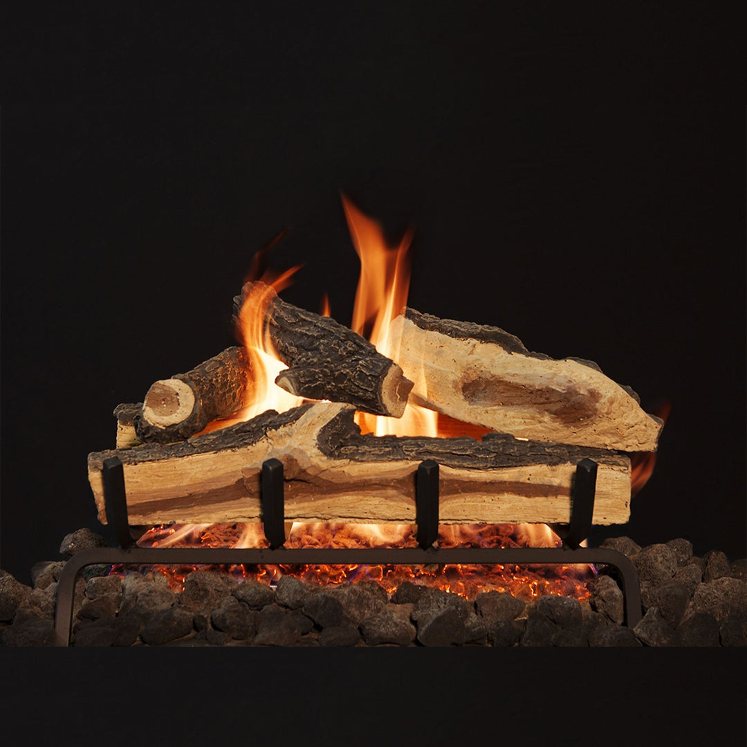Mountain Split Vented Gas Logs with Burner - Starfire Direct
