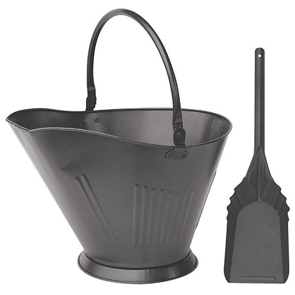 Olde World Iron Finish Coal Hod and Shovel - Starfire Direct