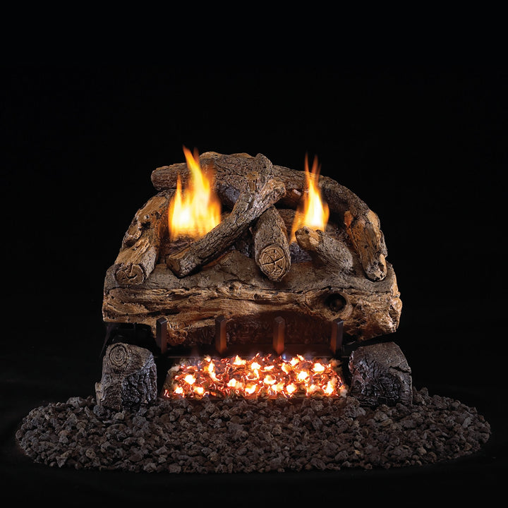 Vent-Free Gas Logs Evening Fyre Split by Real Fyre