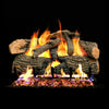 Vented Gas Logs Charred Evergreen Oak by Real Fyre