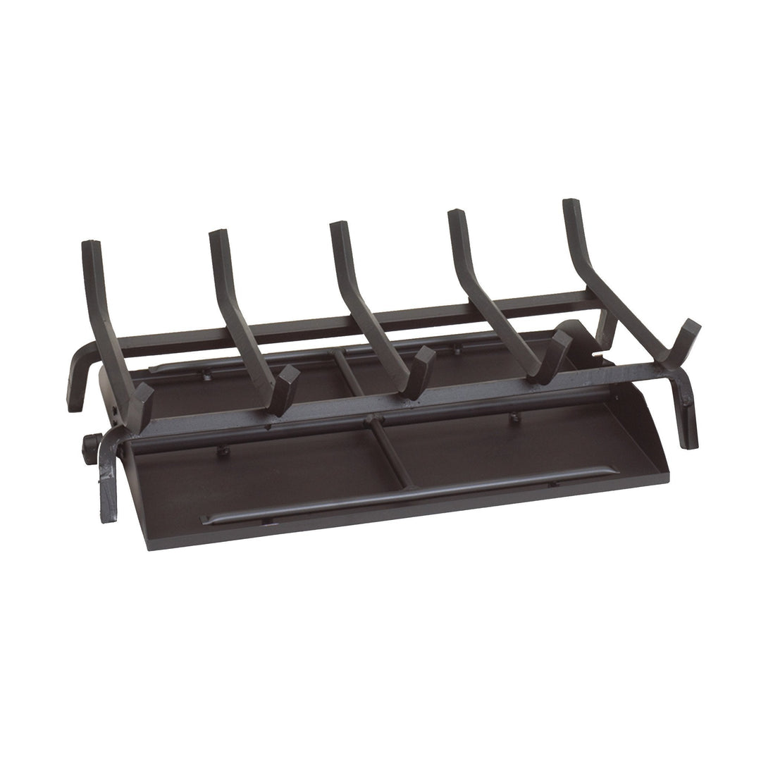 36" Vented G45 See-Thru Fireplace Burner "17" Series Low Profile Standing Pilot with Variable Remote by Real Fyre