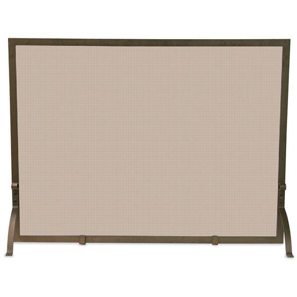 Single Panel Bronze Finish Screen - Starfire Direct