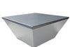48" x 48" Square Stainless Steel Lid for Edge Fire Pits - Starfire Direct