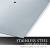 36" - 48" Stainless Steel Square Burner Pan - High Capacity