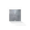 36" - 48" Stainless Steel Square Burner Pan - High Capacity