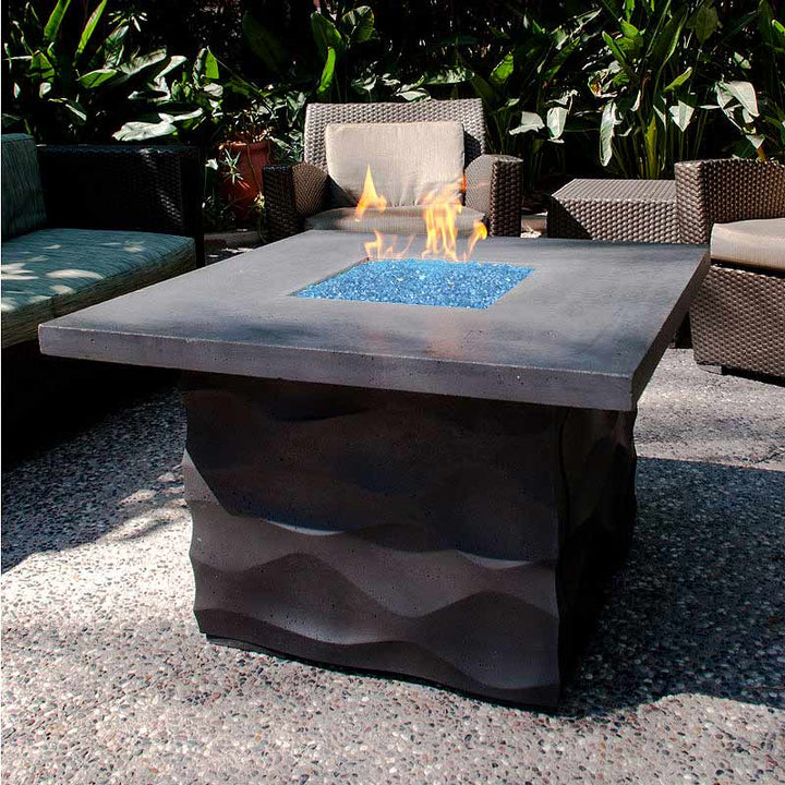 The Voro Fire Table - Square - Starfire Direct